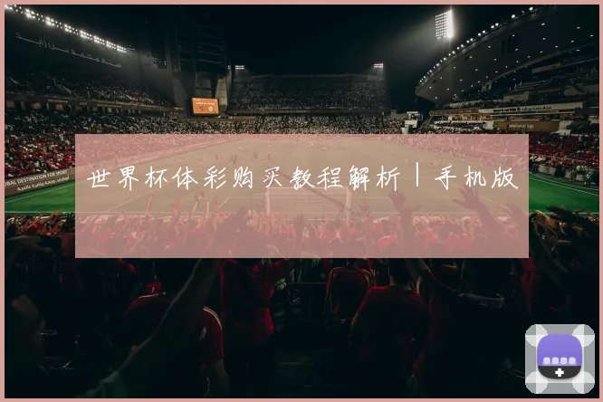 世界杯体彩购买教程解析｜手机版
